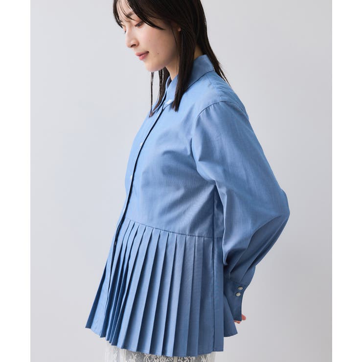 プリーツシャツ/イージーケア | VIS  | 詳細画像4 