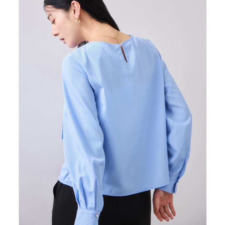 フロントねじりデザインブラウス | VIS  | 詳細画像11 