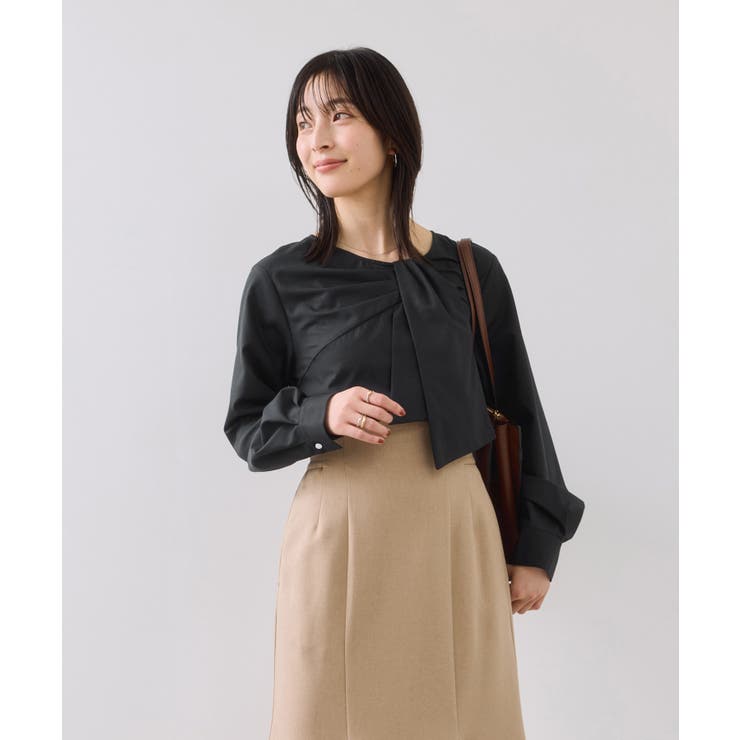 フロントねじりデザインブラウス | VIS  | 詳細画像13 