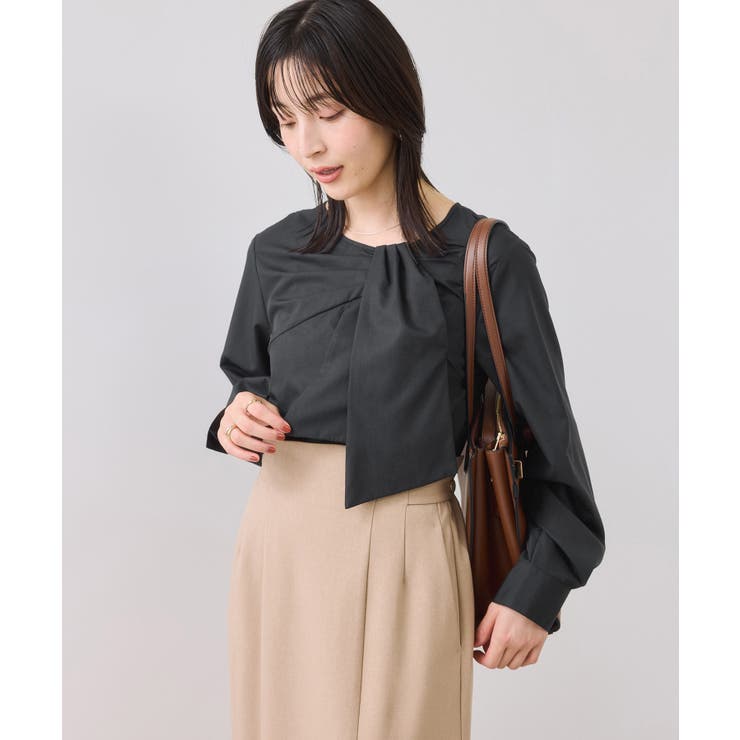 フロントねじりデザインブラウス | VIS  | 詳細画像15 