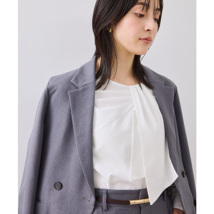 フロントねじりデザインブラウス | VIS  | 詳細画像24 