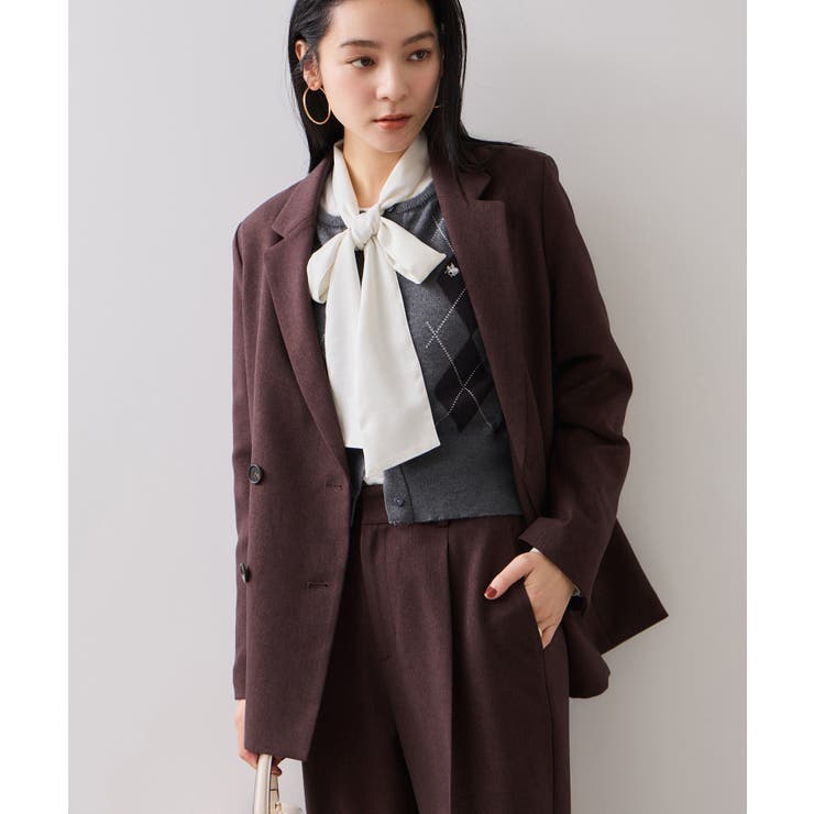 サテンボウタイブラウス | VIS  | 詳細画像8 