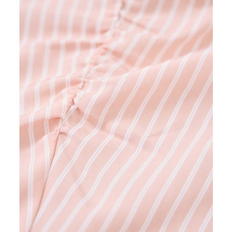 シャーリングギャザー切替シャツ/イージーケア | VIS  | 詳細画像32 