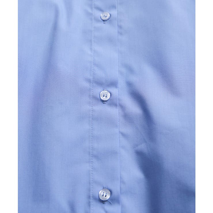 チェック＆デニムアソートボウタイリボン付きスタンドカラーシャツ | VIS  | 詳細画像47 