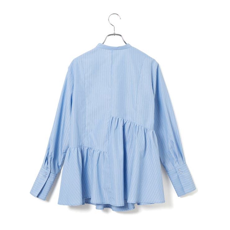 【洗える】アシンメトリーフレアーシャツ | VIS  | 詳細画像29 