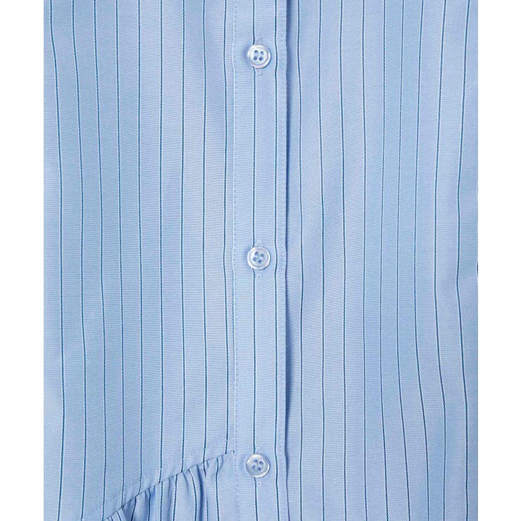 【洗える】アシンメトリーフレアーシャツ | VIS  | 詳細画像35 