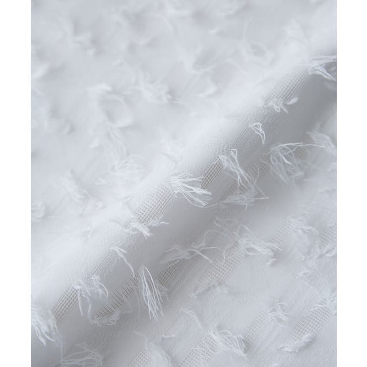 チューリップスリーブジャガードスキッパーブラウス | VIS  | 詳細画像25 