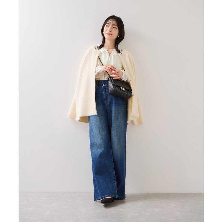 シアーラッフルブラウス/イージーケア | VIS  | 詳細画像2 