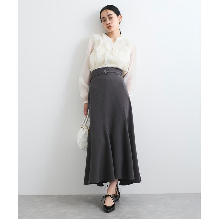 シアーラッフルブラウス/イージーケア | VIS  | 詳細画像25 