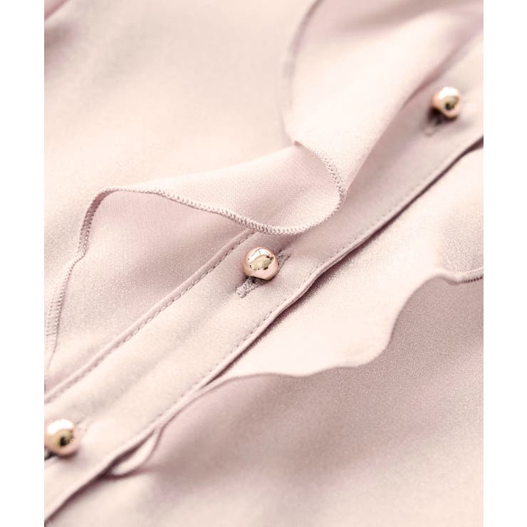 シアーラッフルブラウス/イージーケア | VIS  | 詳細画像36 