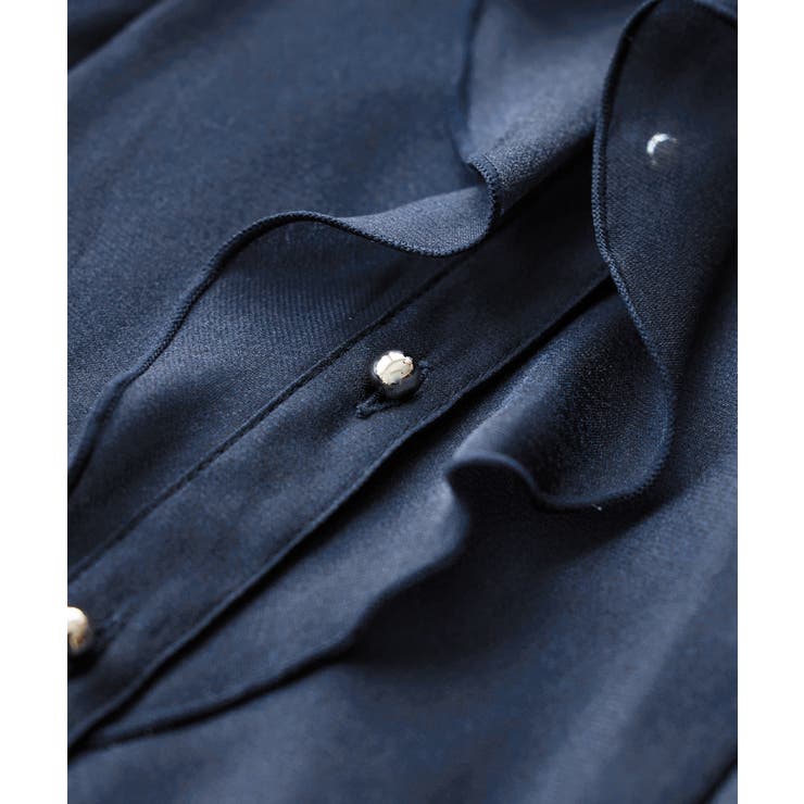 シアーラッフルブラウス/イージーケア | VIS  | 詳細画像37 