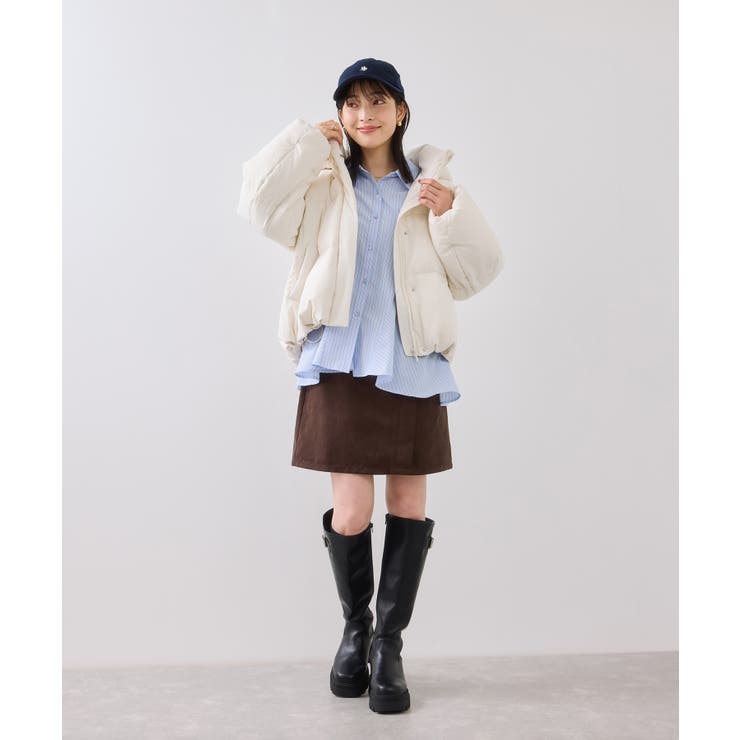 ヘムデザインフレアシャツ/イージーケア | VIS  | 詳細画像11 