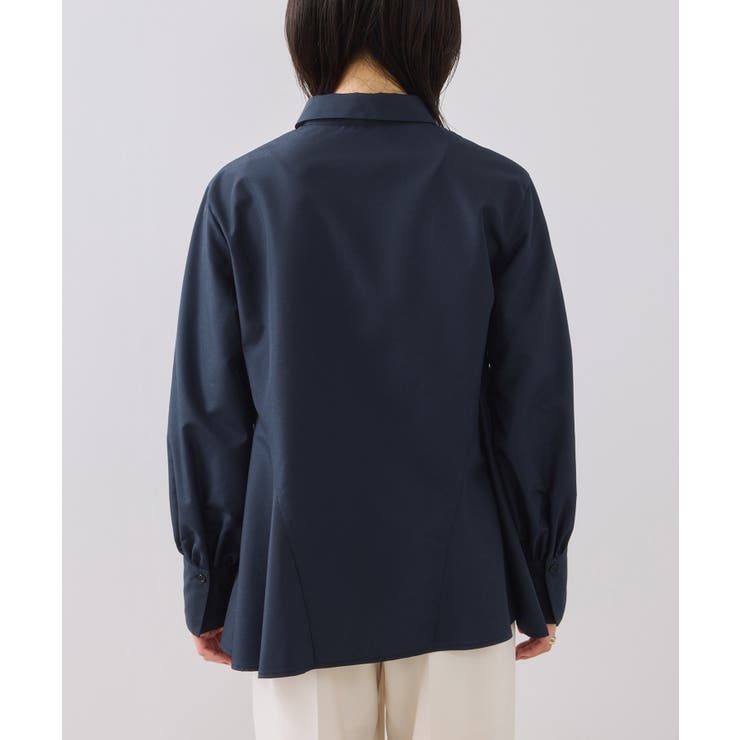 ヘムデザインフレアシャツ/イージーケア | VIS  | 詳細画像20 