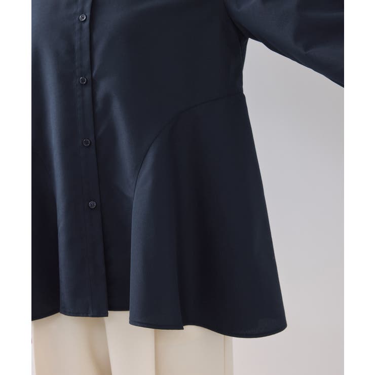 ヘムデザインフレアシャツ/イージーケア | VIS  | 詳細画像23 