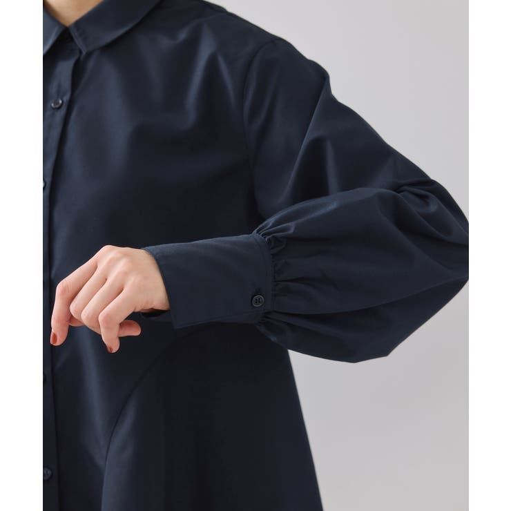 ヘムデザインフレアシャツ/イージーケア | VIS  | 詳細画像24 