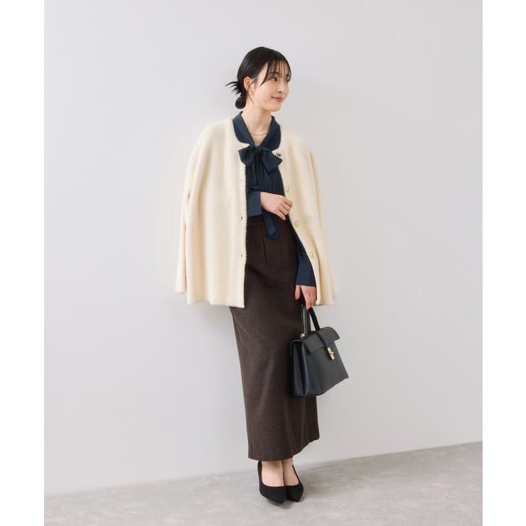 ランダムピンタックボウタイブラウス | VIS  | 詳細画像15 