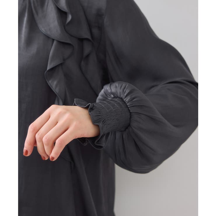 割線フリルブラウス/イージーケア | VIS  | 詳細画像24 