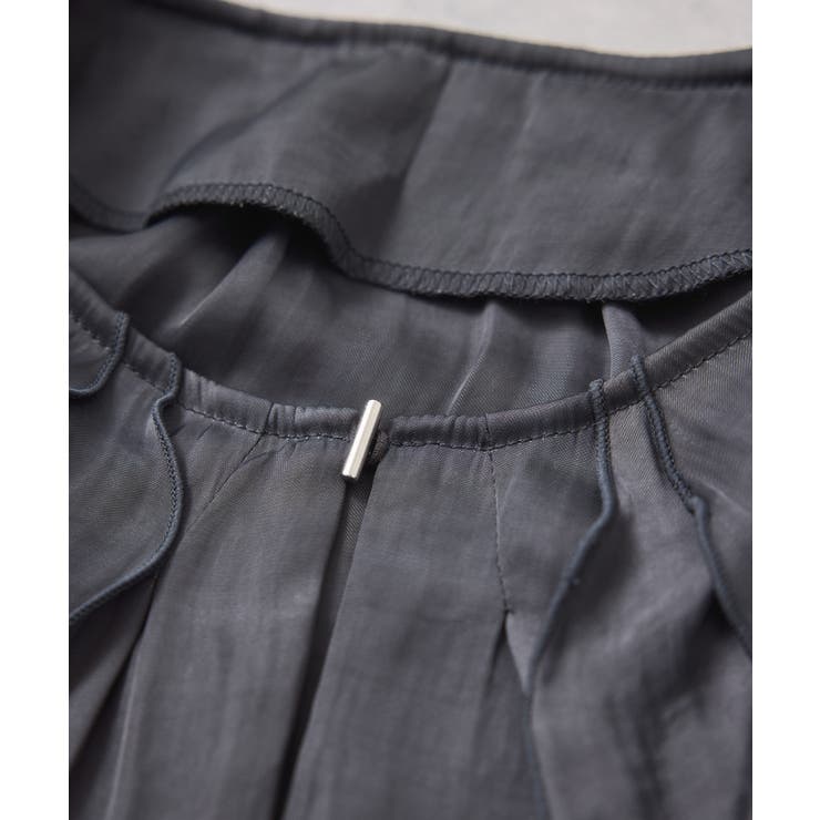 割線フリルブラウス/イージーケア | VIS  | 詳細画像25 