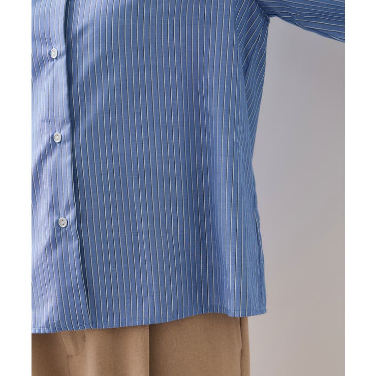 オフショルライクロングスリーブブラウス/イージーケア | VIS  | 詳細画像29 