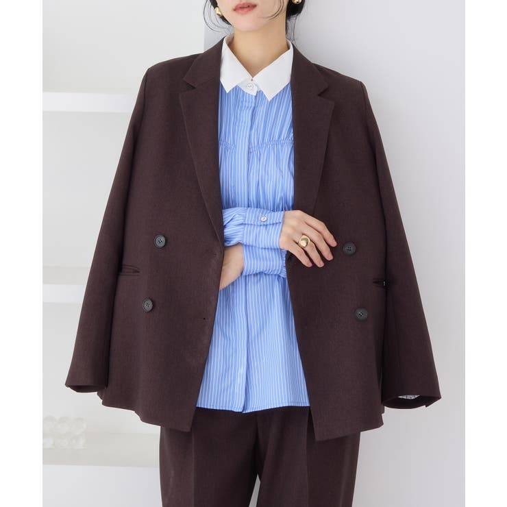 シャーリングデザインシャツ | VIS  | 詳細画像17 