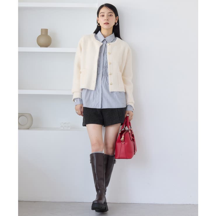 シャーリングデザインシャツ | VIS  | 詳細画像2 