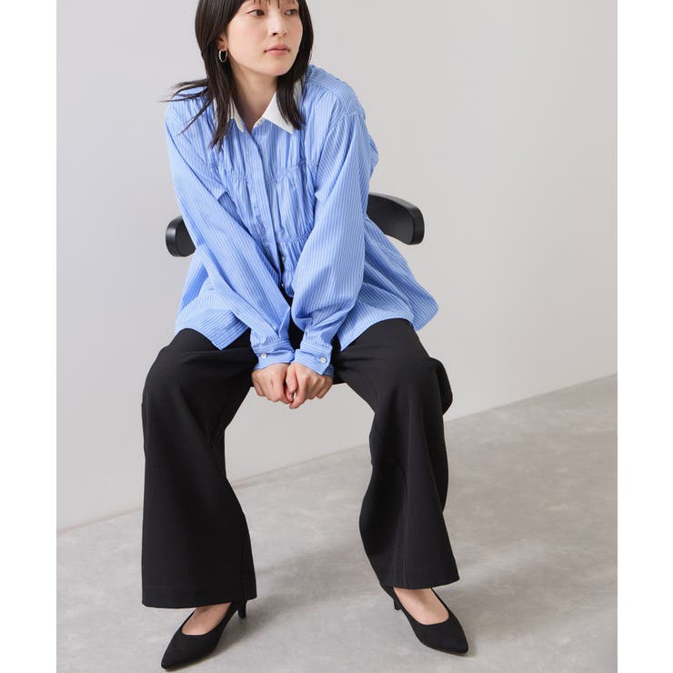 シャーリングデザインシャツ | VIS  | 詳細画像21 