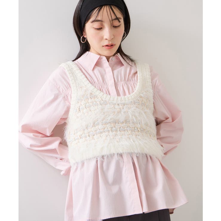 シャーリングデザインシャツ | VIS  | 詳細画像28 