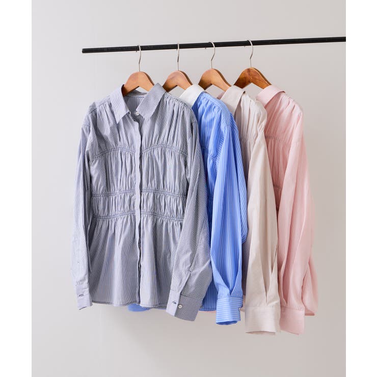 シャーリングデザインシャツ | VIS  | 詳細画像29 