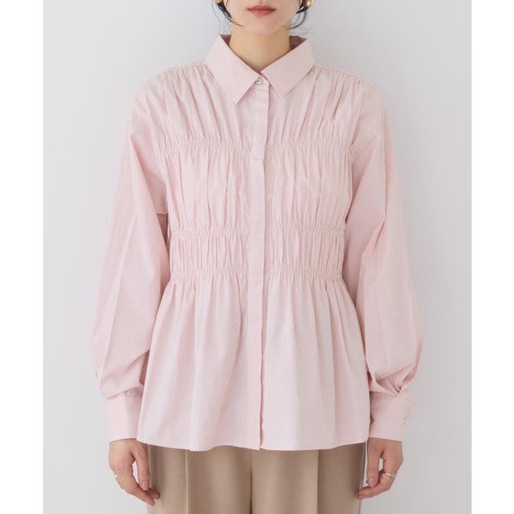 シャーリングデザインシャツ | VIS  | 詳細画像30 