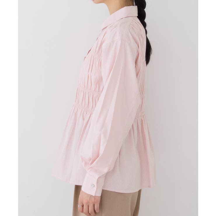 シャーリングデザインシャツ | VIS  | 詳細画像31 