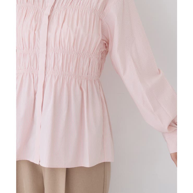 シャーリングデザインシャツ | VIS  | 詳細画像35 