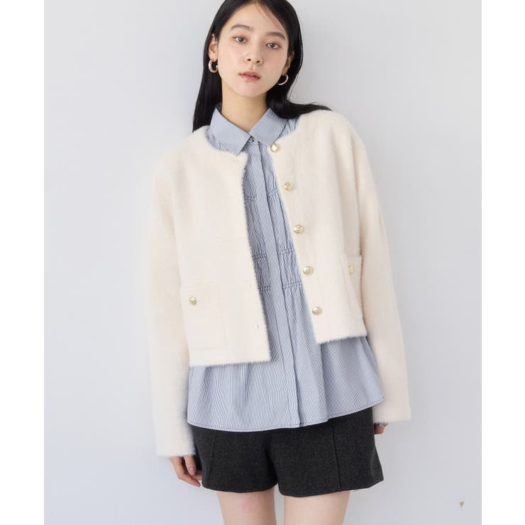 シャーリングデザインシャツ | VIS  | 詳細画像4 