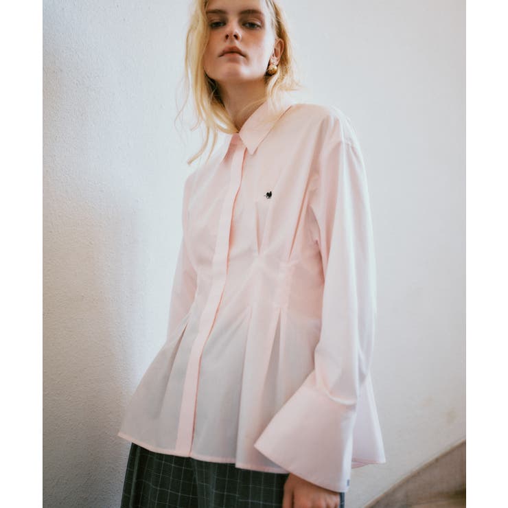 【POLOBCS】VIS別注ウエストタックフレアシャツ | VIS  | 詳細画像1 