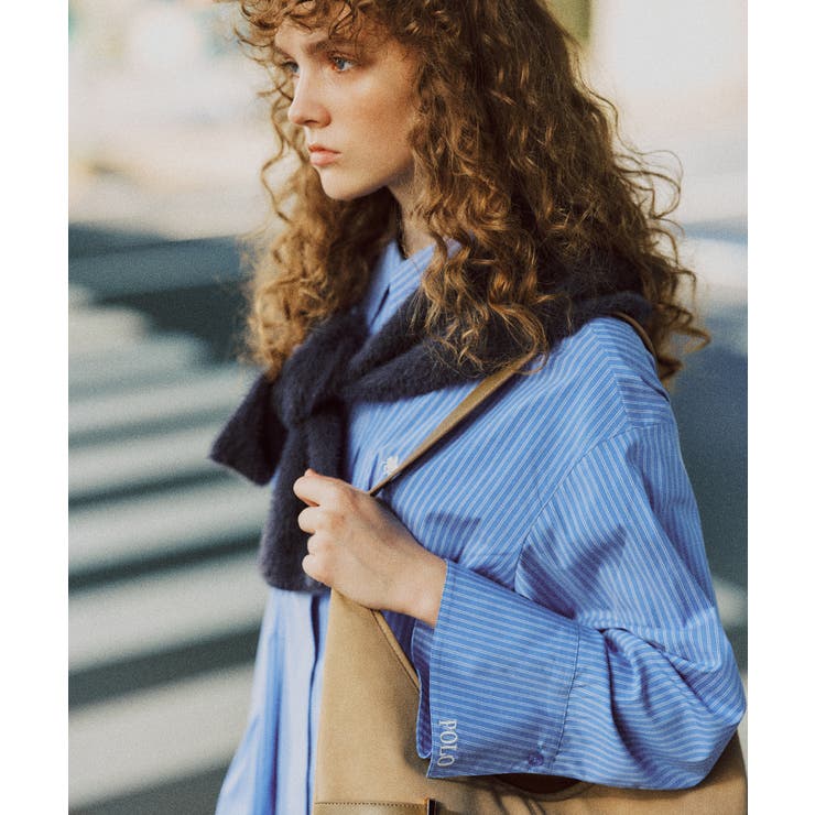 【POLOBCS】VIS別注ウエストタックフレアシャツ | VIS  | 詳細画像2 