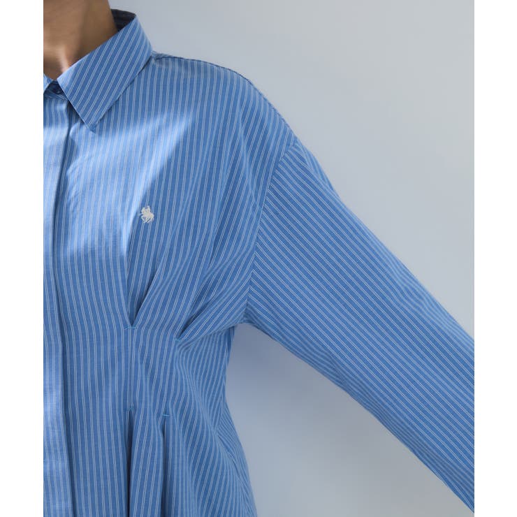 【POLOBCS】VIS別注ウエストタックフレアシャツ | VIS  | 詳細画像19 