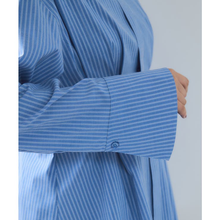 【POLOBCS】VIS別注ウエストタックフレアシャツ | VIS  | 詳細画像22 