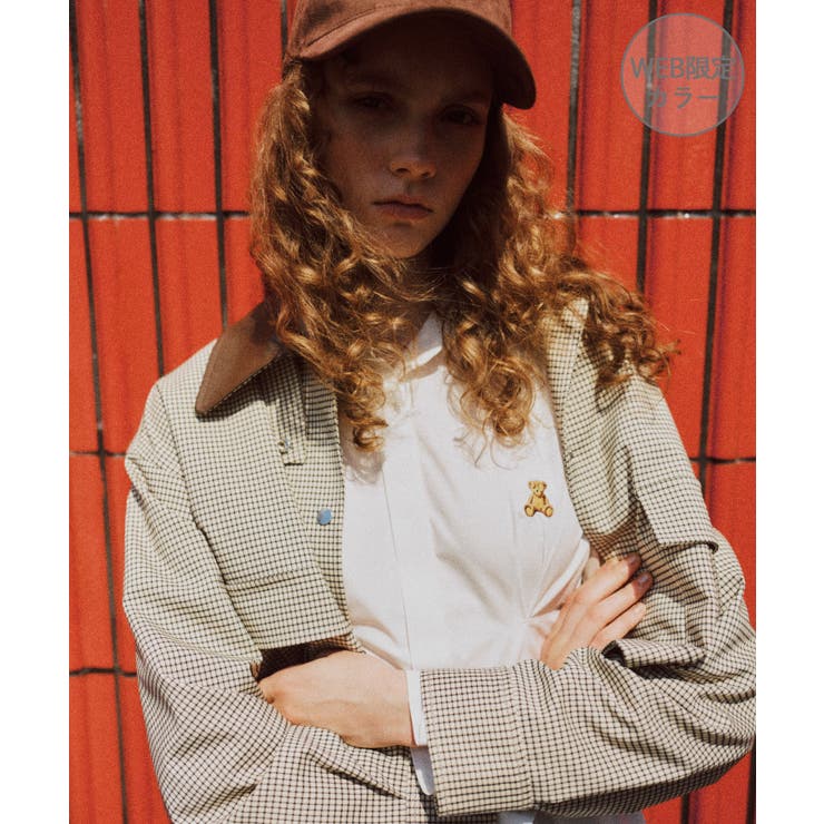 ホワイト(10) | 【POLOBCS】VIS別注ウエストタックフレアシャツ | VIS 