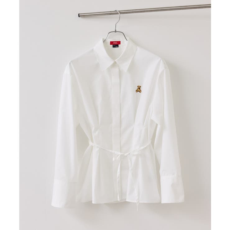 【POLO BCS】VIS別注ベルト付きウエストタックシャツブラウス | VIS  | 詳細画像27 