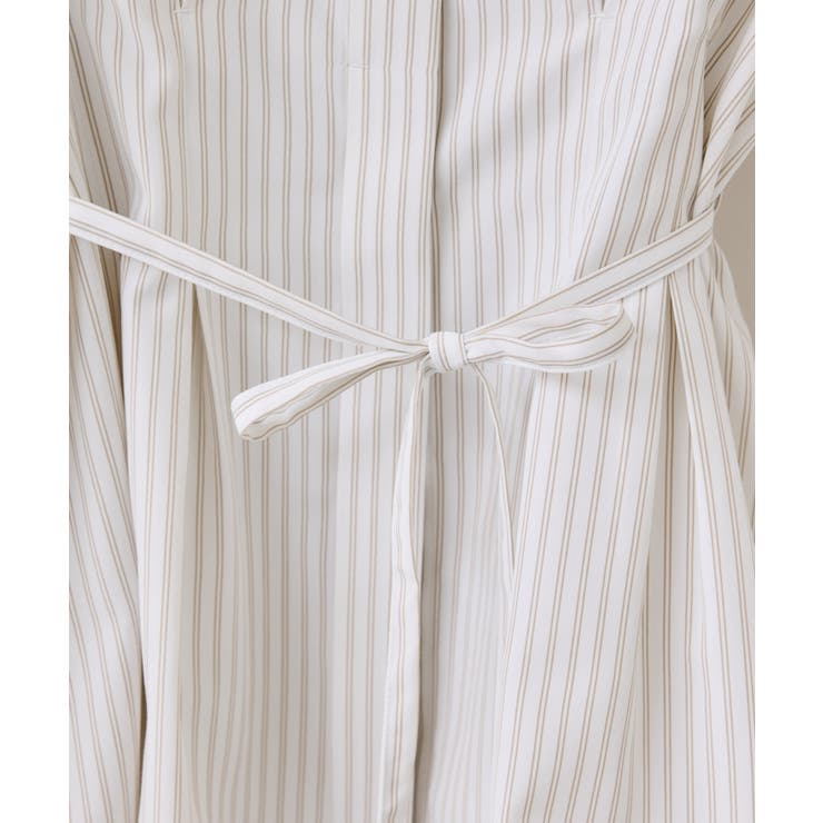 【POLO BCS】VIS別注ベルト付きウエストタックシャツブラウス | VIS  | 詳細画像31 