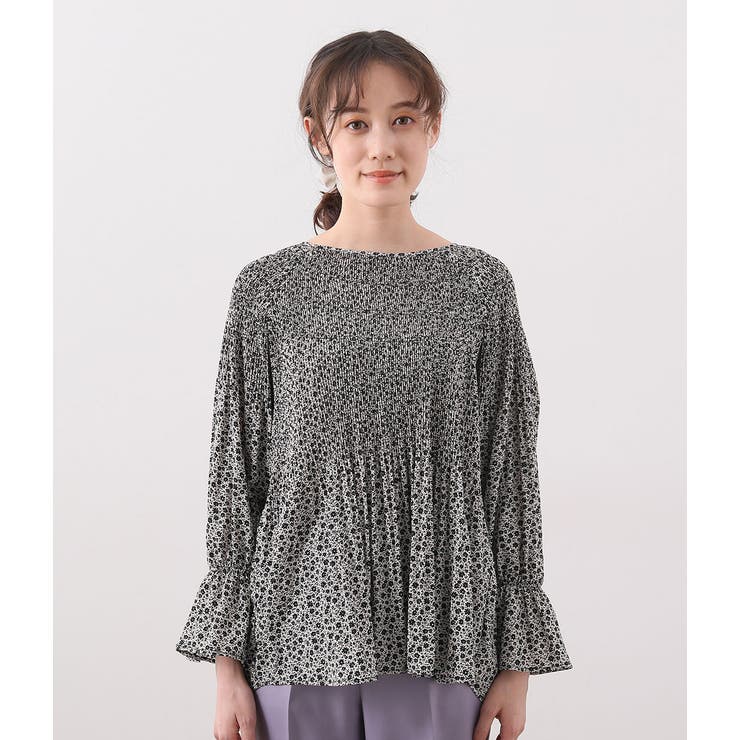 WEB限定】プリーツブラウス[品番：VISW0011715]｜VIS （ビス ）の