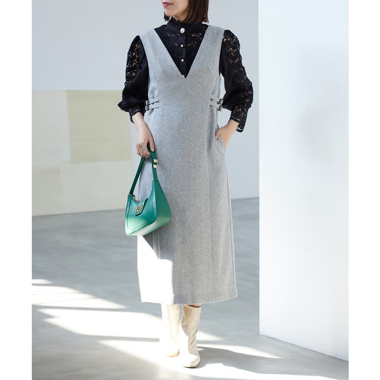 【WEB限定】ハイネックレースブラウス | VIS  | 詳細画像4 