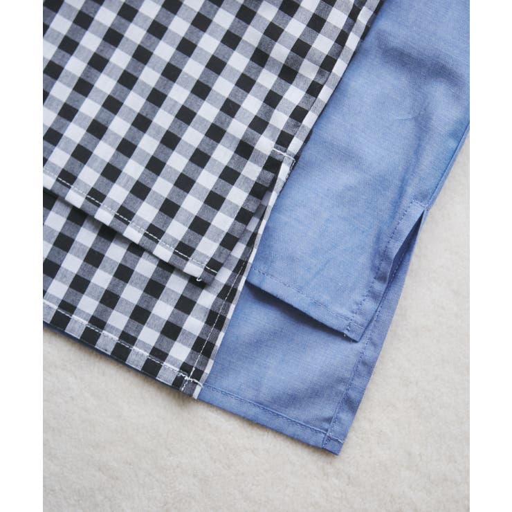 【WEB限定】袖フリルアソート柄半袖ブラウス【洗える】 | VIS  | 詳細画像24 