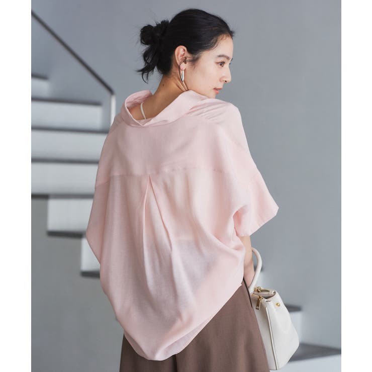 【WEB限定】バックシャンスキッパーブラウス | VIS  | 詳細画像36 