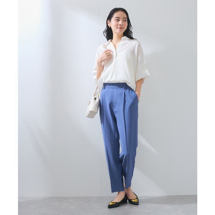 【WEB限定】バックシャンスキッパーブラウス | VIS  | 詳細画像55 