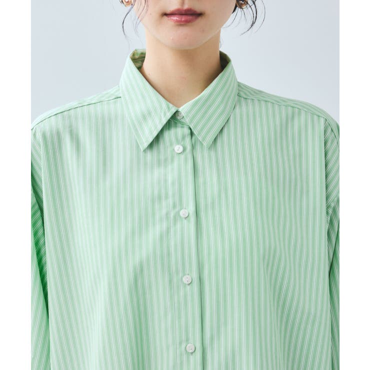 【WEB限定】バックシャーリングフリルシャツブラウス | VIS  | 詳細画像13 