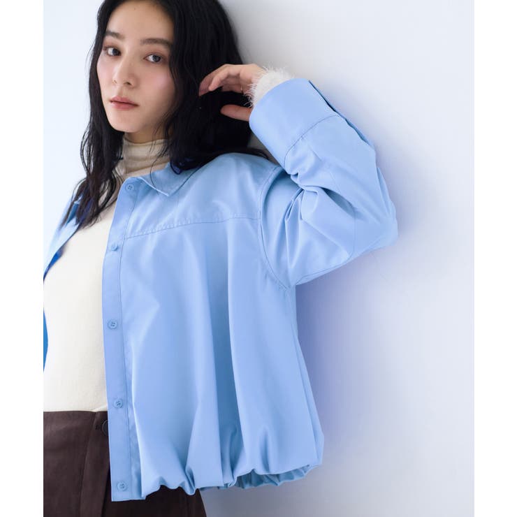 【WEB限定】バルーンペプラムブラウス | VIS  | 詳細画像14 