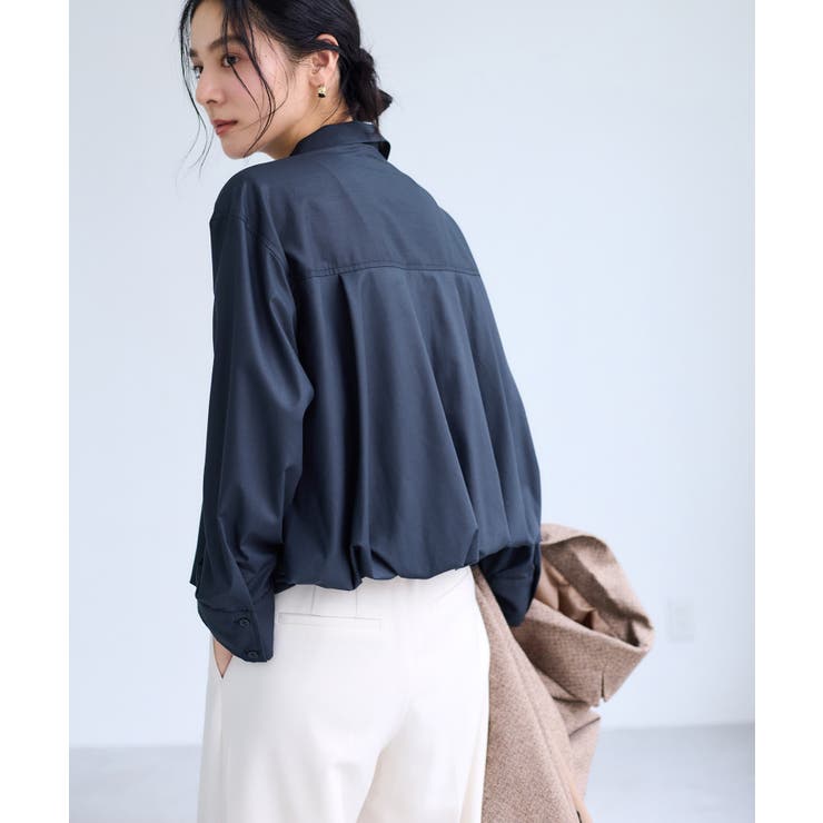 【WEB限定】バルーンペプラムブラウス | VIS  | 詳細画像20 