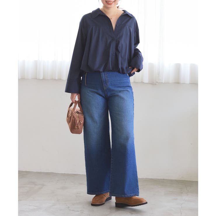 【WEB限定】バルーンペプラムブラウス | VIS  | 詳細画像34 