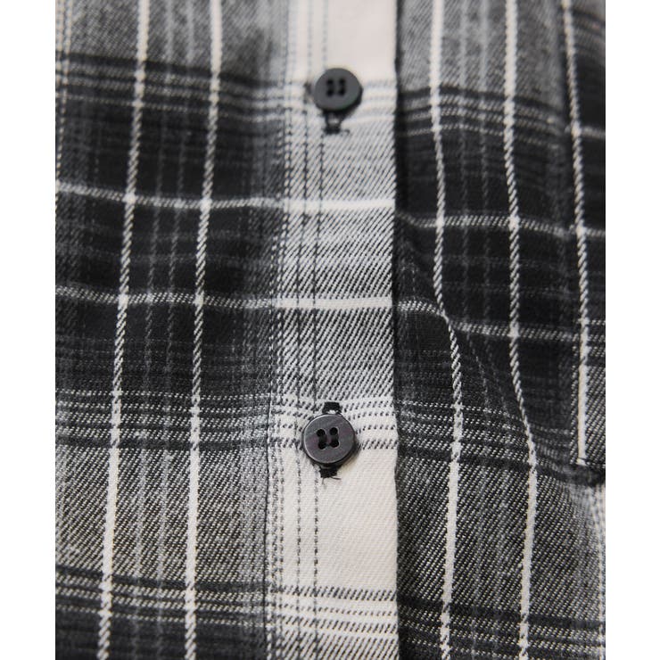 【WEB/一部店舗限定】オンブレチェックショートシャツ | VIS  | 詳細画像27 