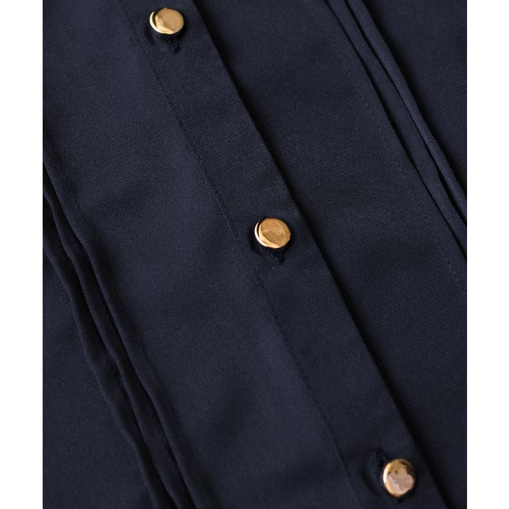 【WEB限定】スキッパーフリルデザインブラウス | VIS  | 詳細画像20 